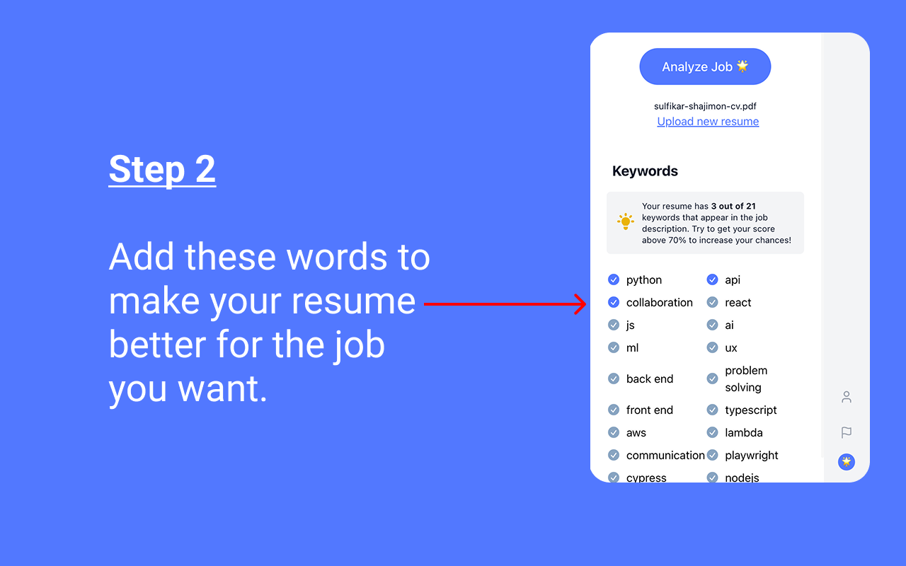 Jobalytics - ATS Resume Checker and Keyword Analyzer