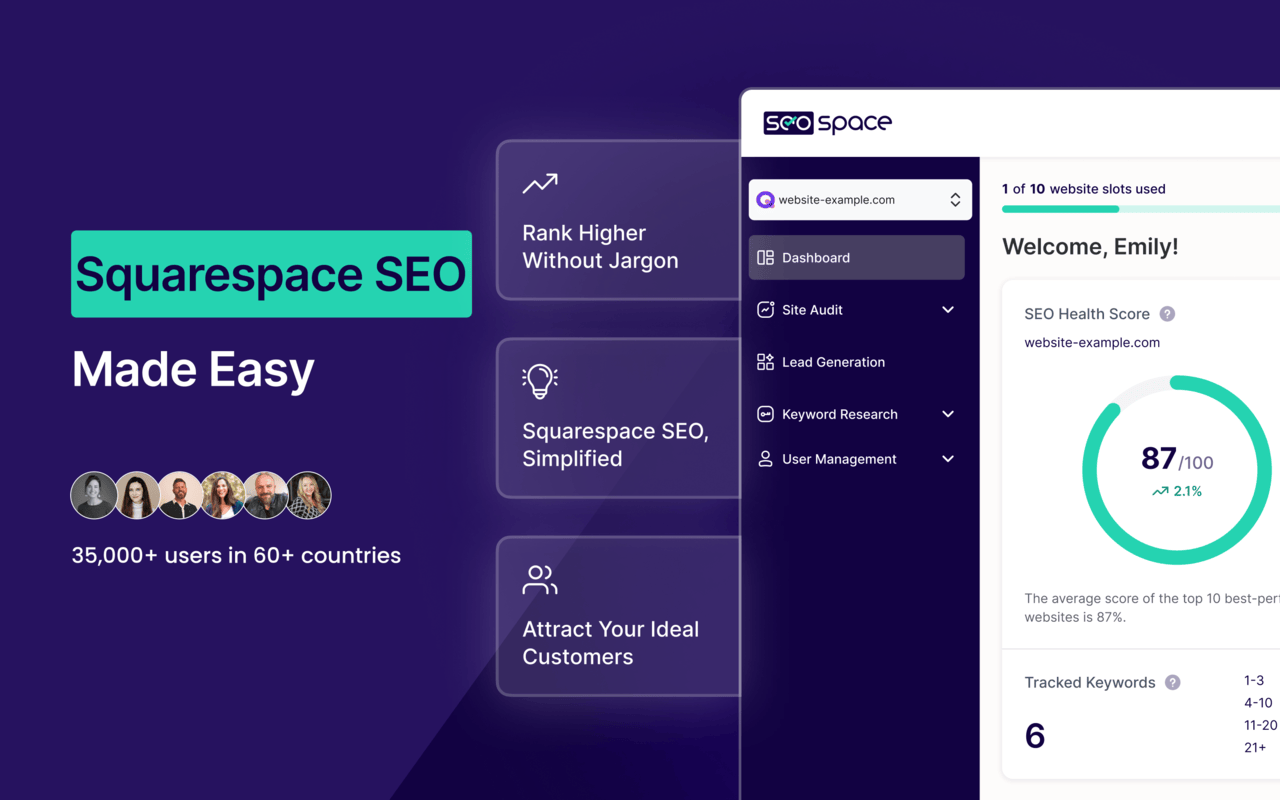 SEOSpace - The SEO Plugin for Squarespace