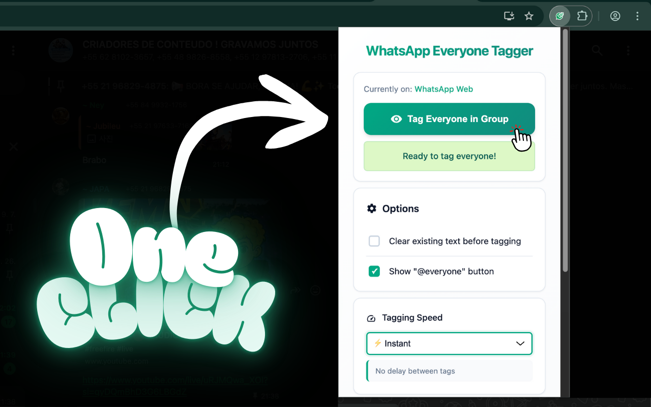WhatsApp Everyone Tagger