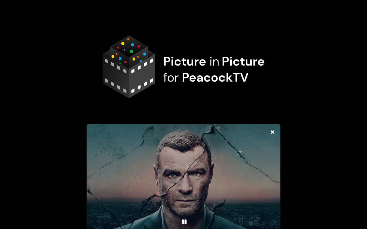 Peacock TV Picture In Picture