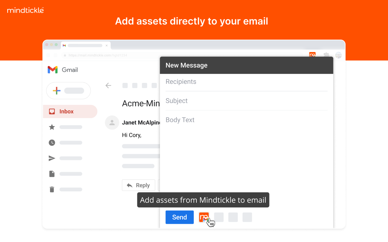 Mindtickle for Gmail