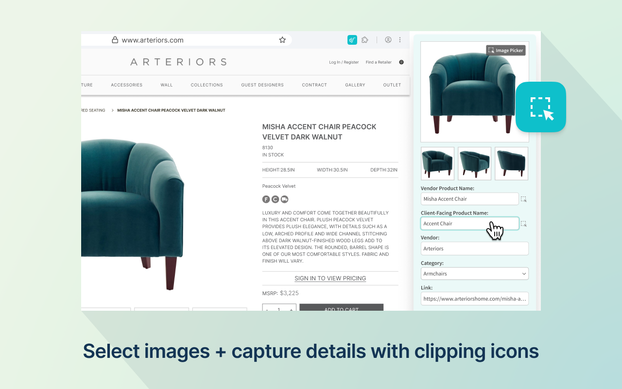 DesignFiles Product Clipper