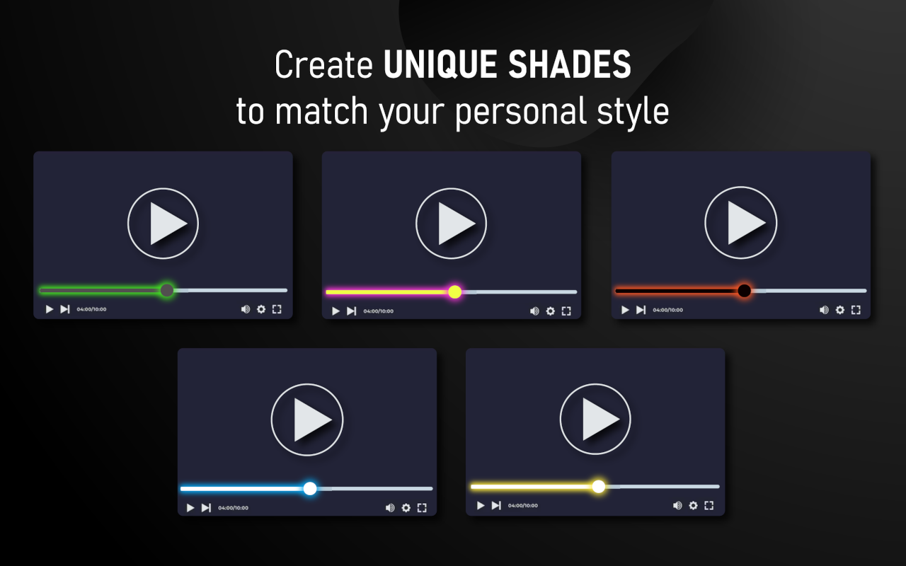 Progress Bar - 适用于 YouTube 的甜美进度条