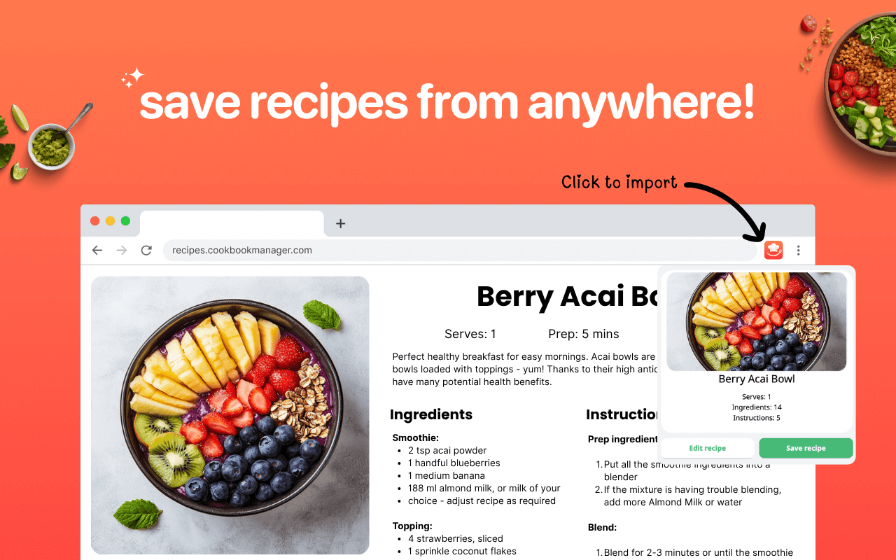 CookBook Manager - Recipe Importer