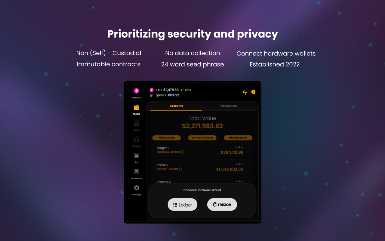 Internet Money | Crypto Wallet