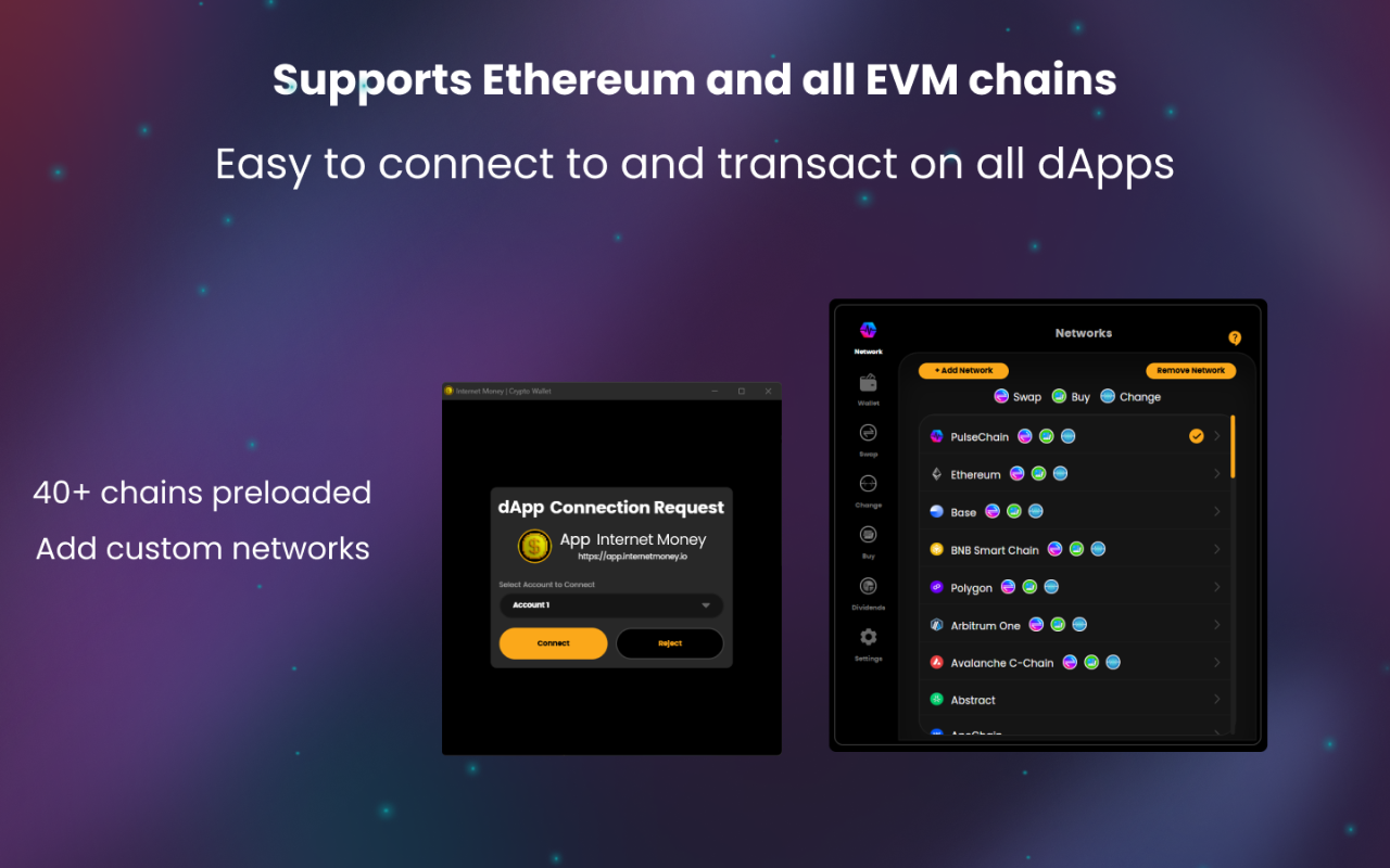 Internet Money | Crypto Wallet