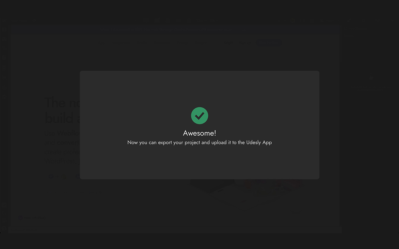 Udesly Template Configurator