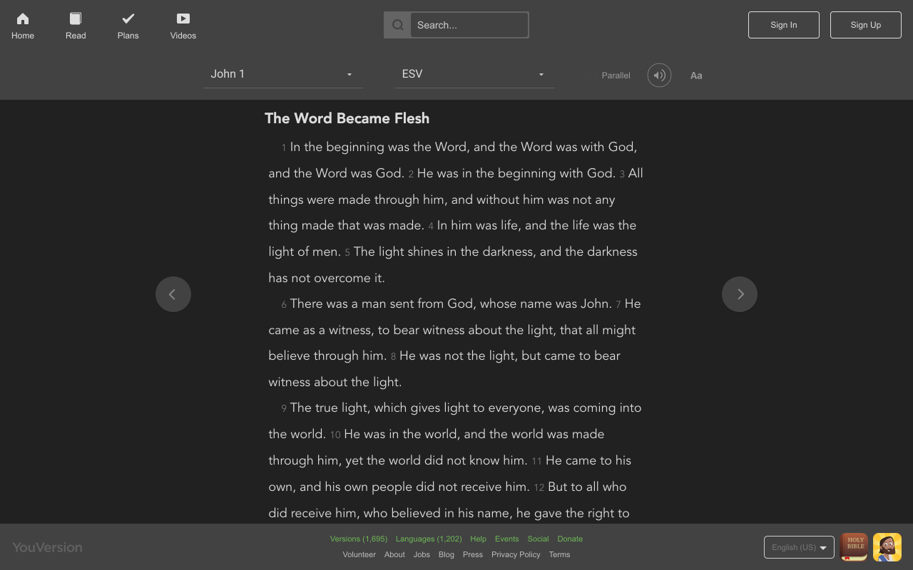 Night Mode Bible