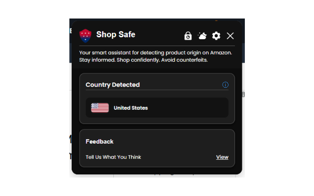 Shop Safe - Amazon