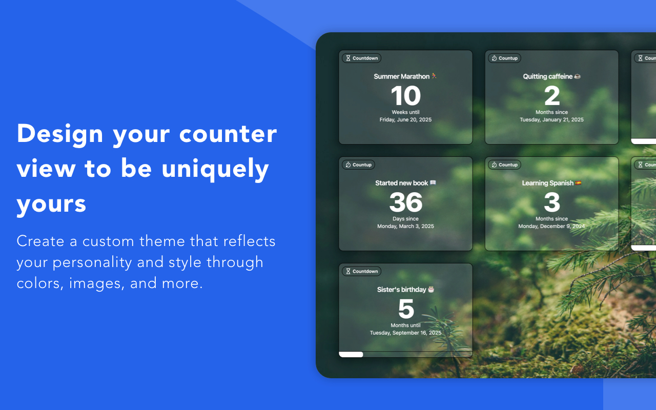 Day Counter - New Tab Page