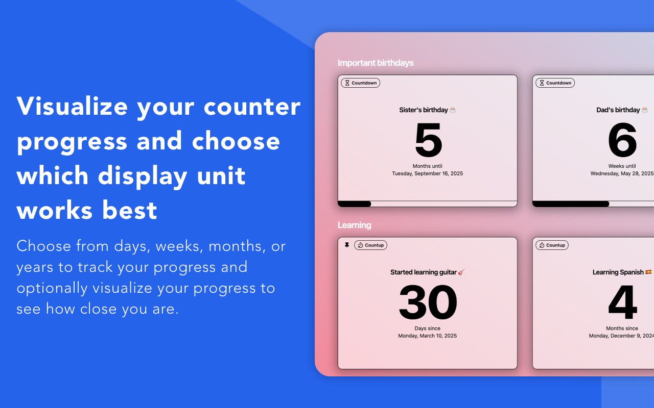 Day Counter - New Tab Page
