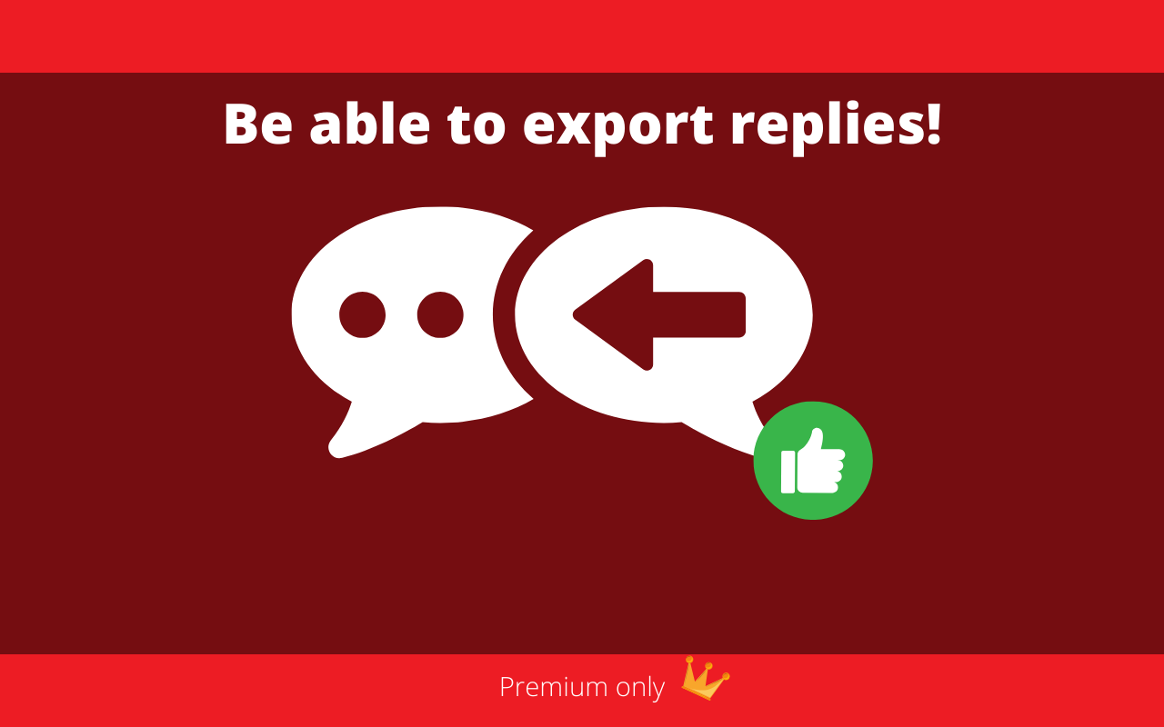 Comment Exporter for YouTube