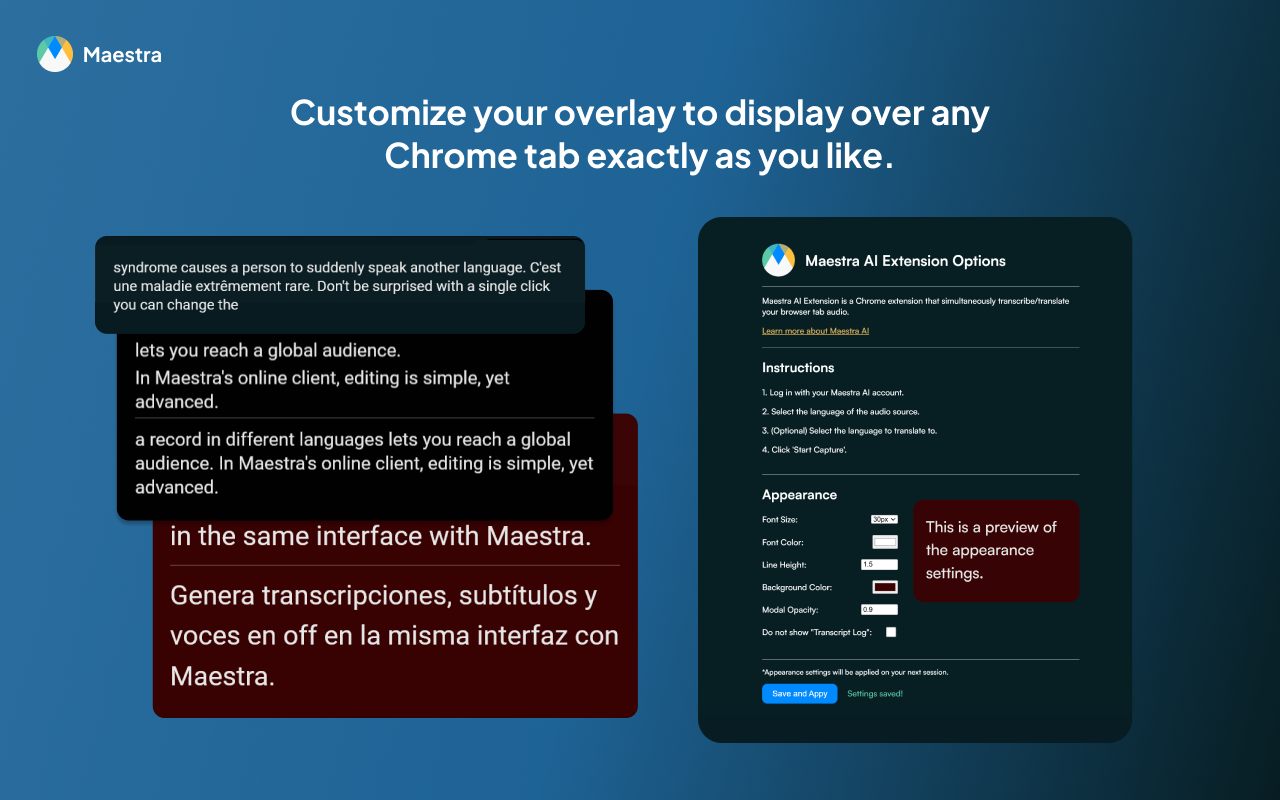 Live Voice Translation & Transcription | Maestra