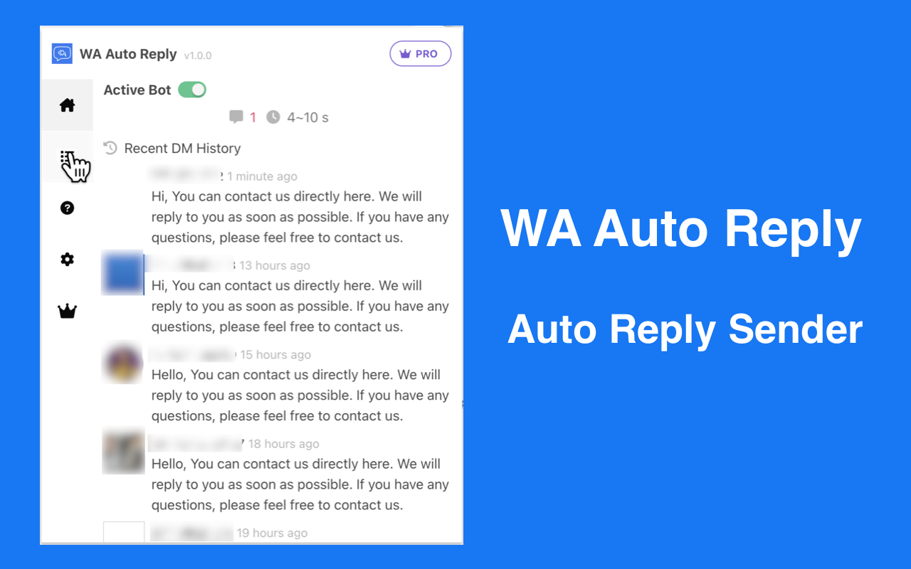 WA自动回复 - WhatsApp Web自动回复助手