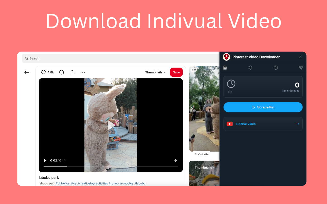 Pinterest Video Downloader - Pinterest Image & Video Downloader