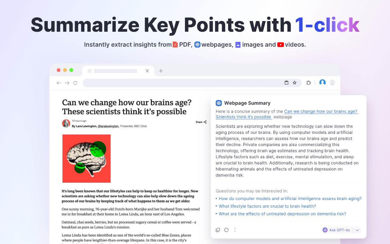 Arvin: 1-click to Use AI Copilot Anywhere