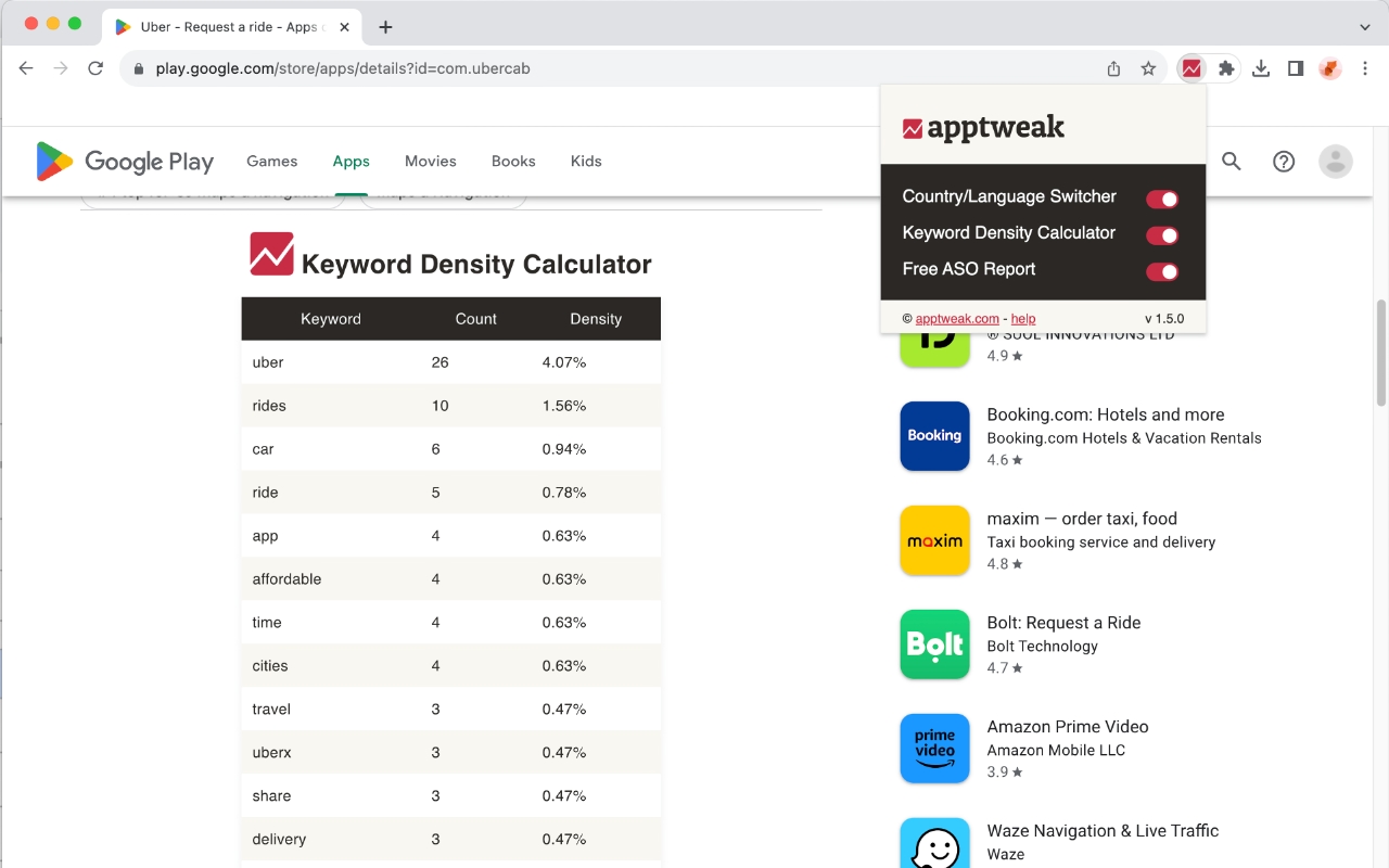 ASO tool – Free app store optimization tool by AppTweak