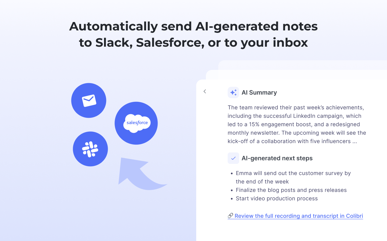 Colibri – AI Note Taking & Transcription App