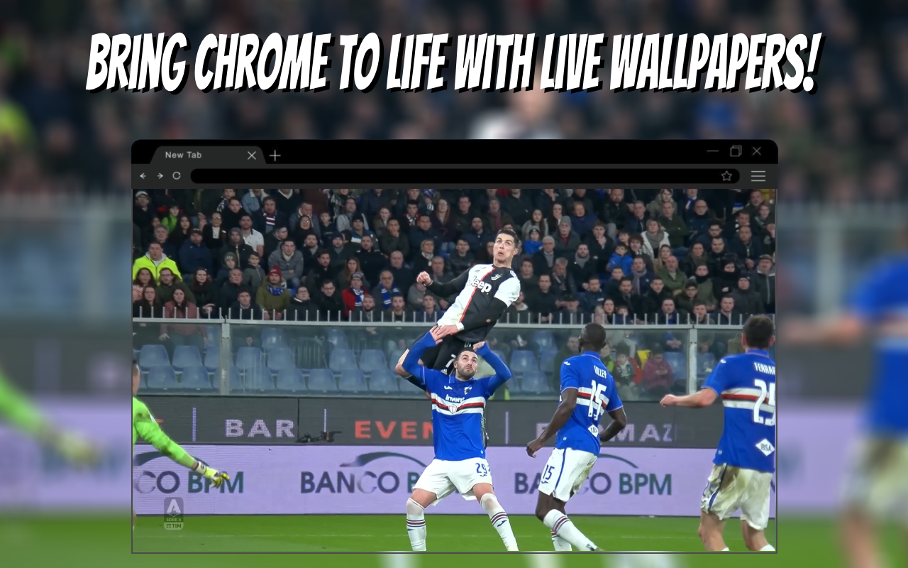 Cristiano Ronaldo Insane Jump Live Wallpaper