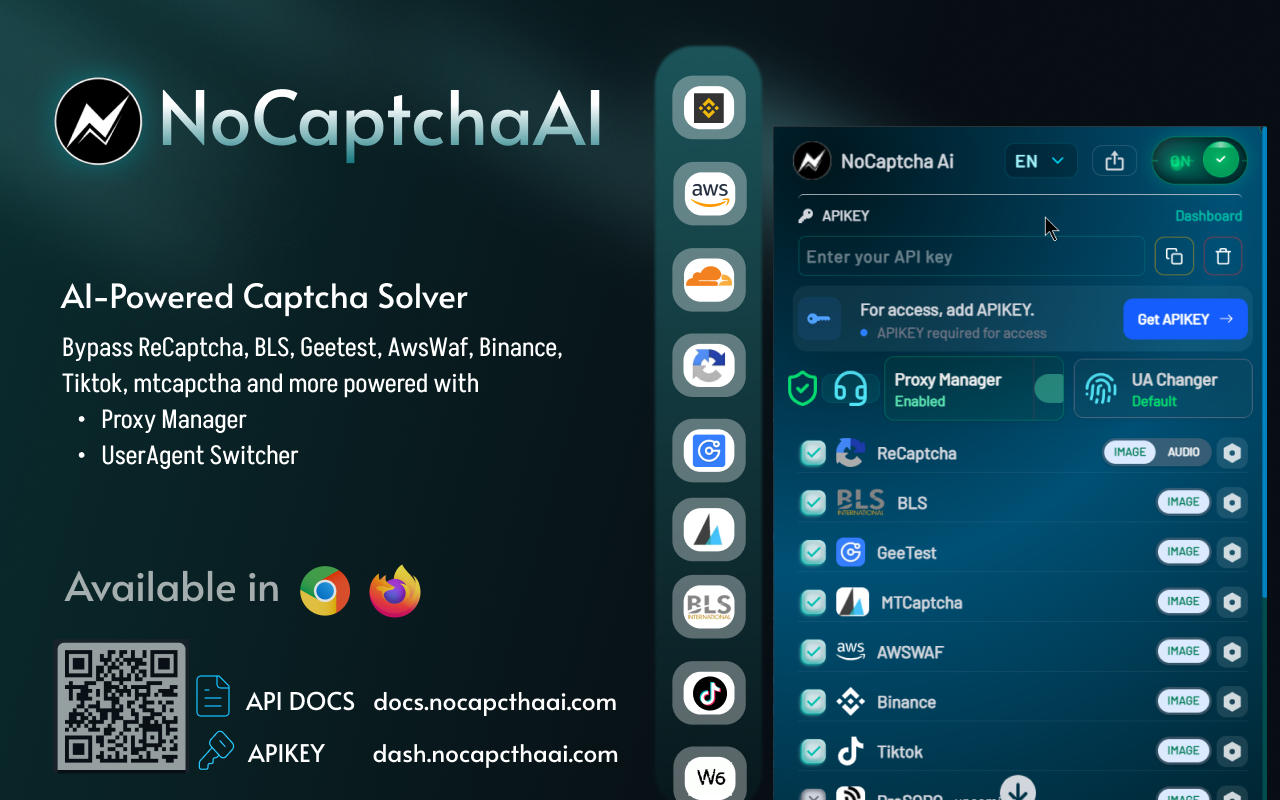 NoCaptcha AI : Auto Captcha Solver