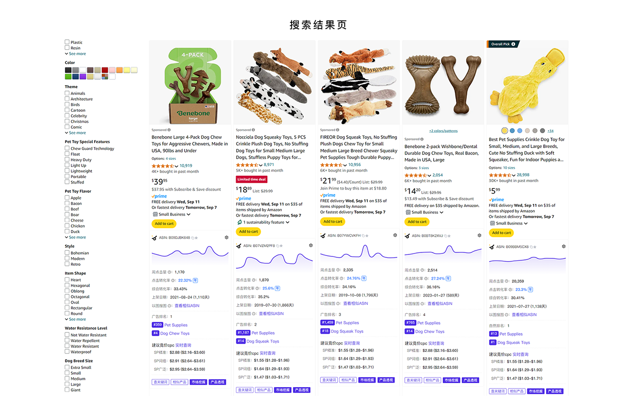 极目数据-亚马逊选品运营工具