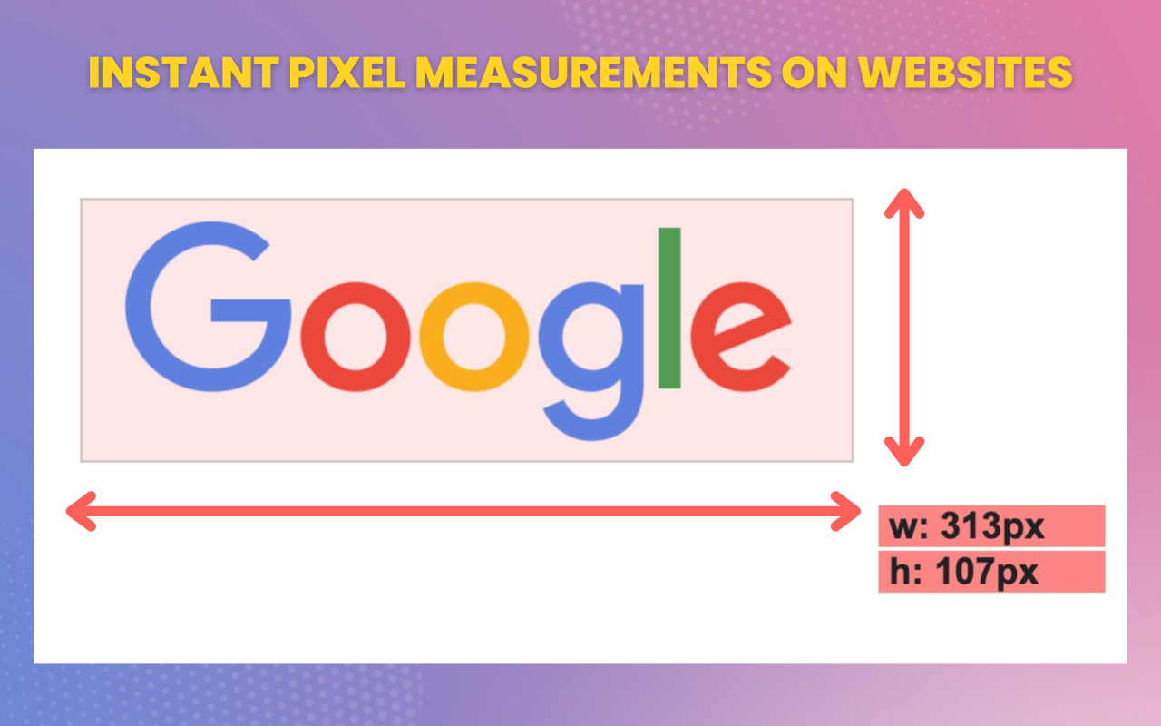 Pixel measurement — 在线标尺像素