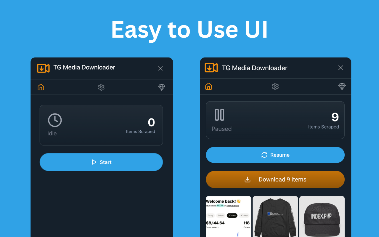 TG Media Downloader - Telegram 下载器