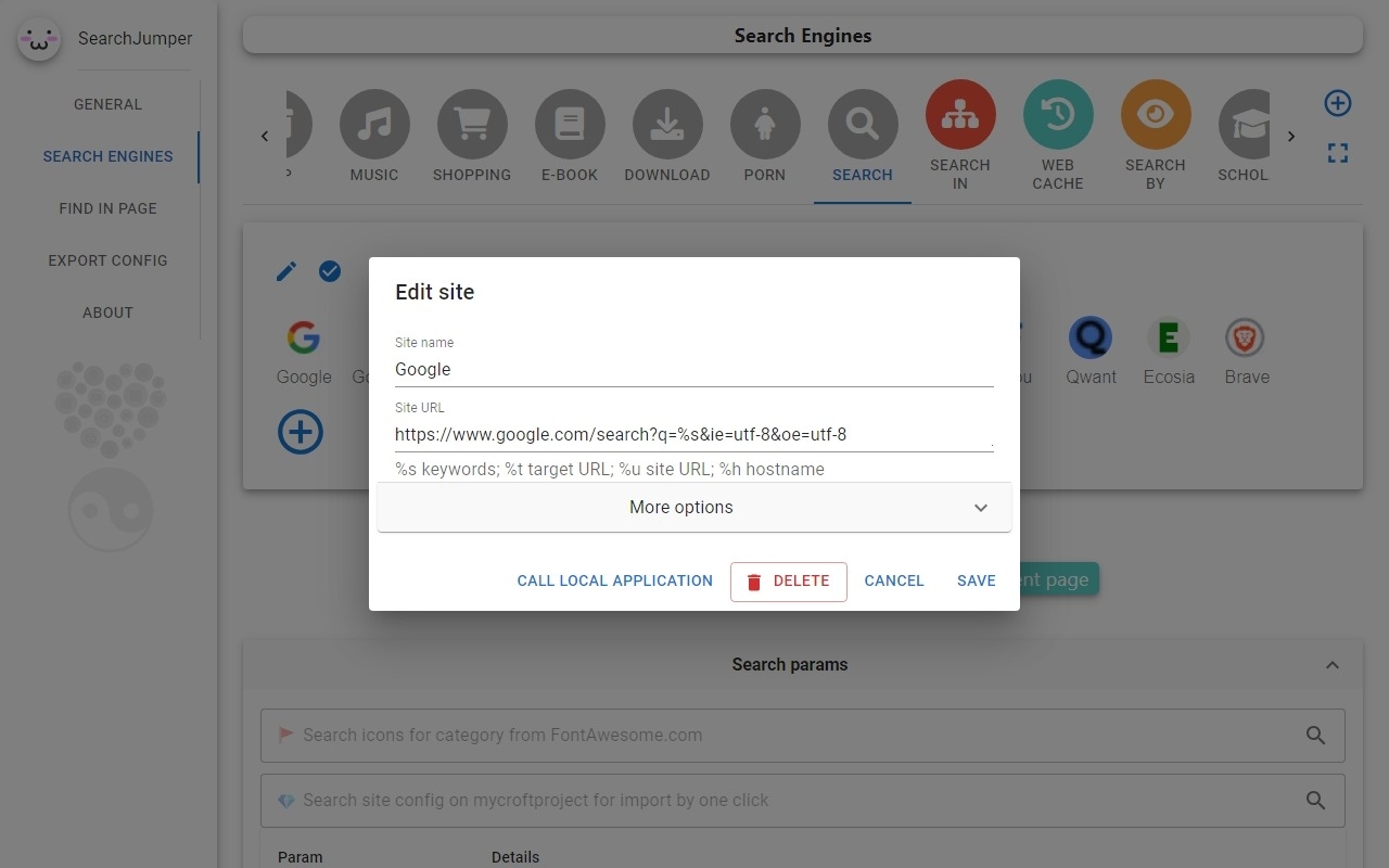 搜索酱 - 划词/右键多引擎搜索