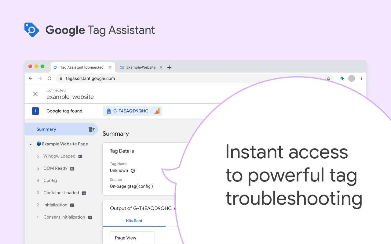 Tag Assistant