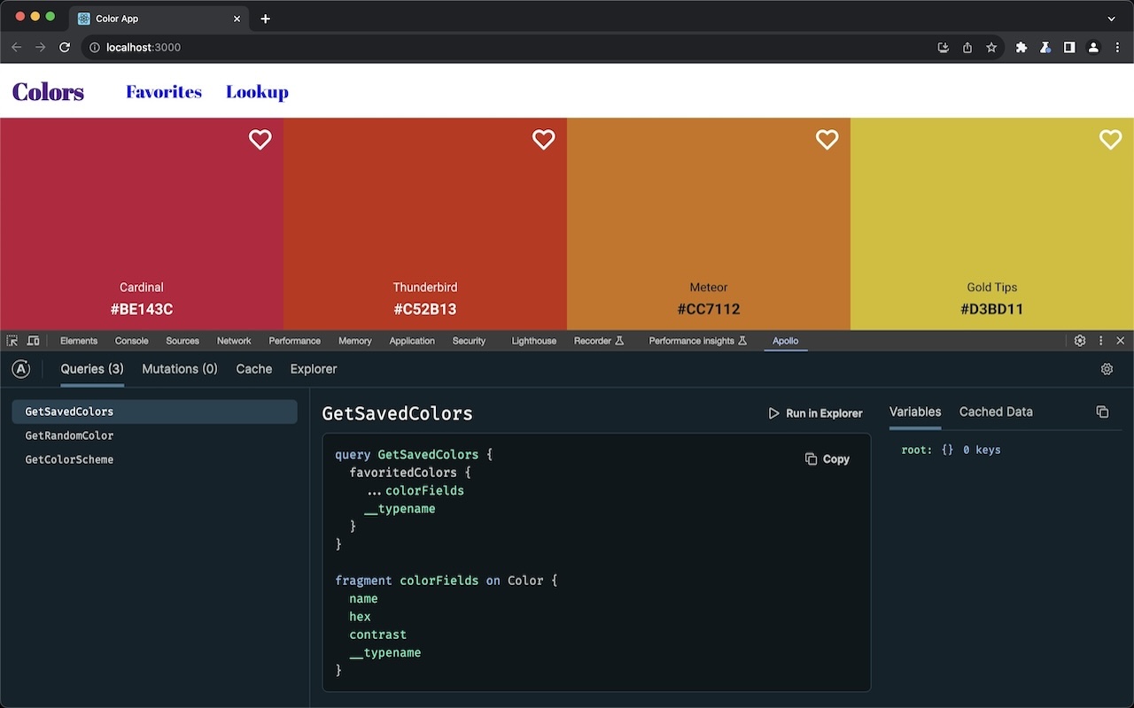 Apollo Client Devtools