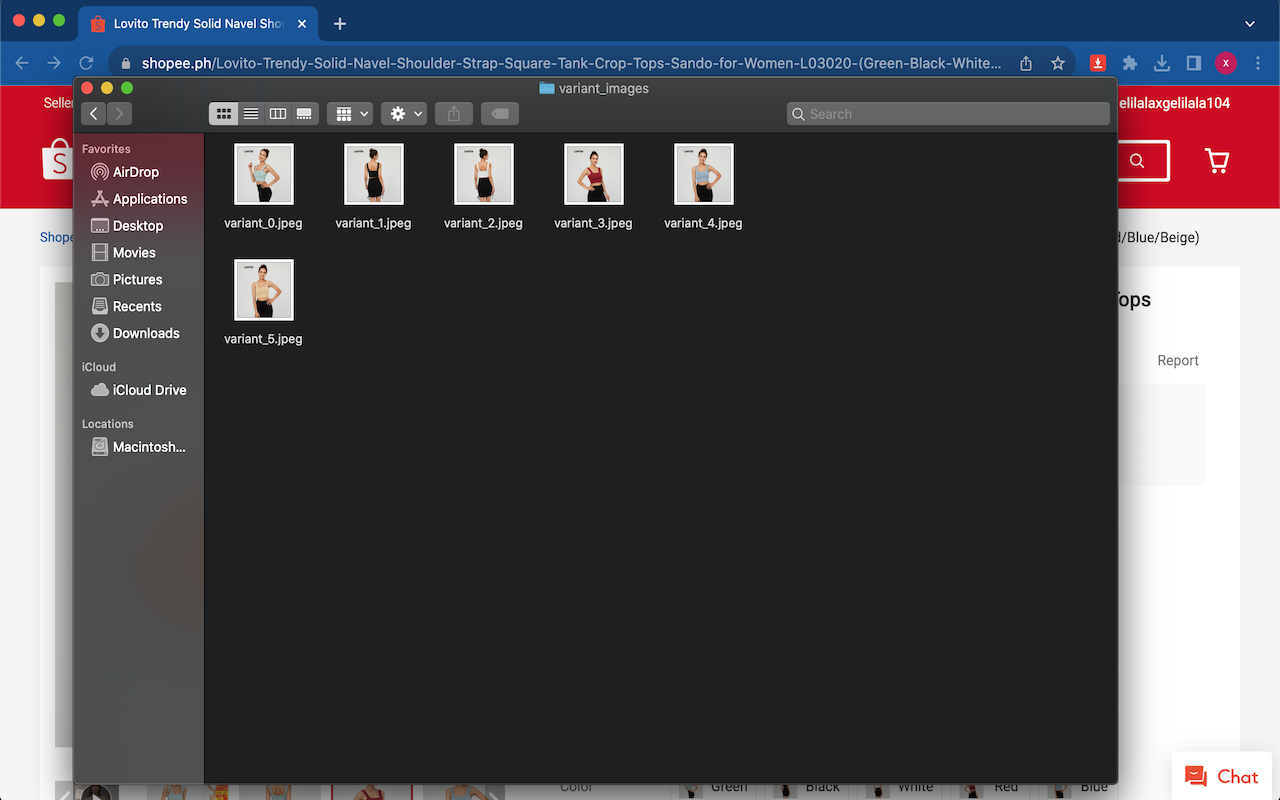 Shopee 图片下载器