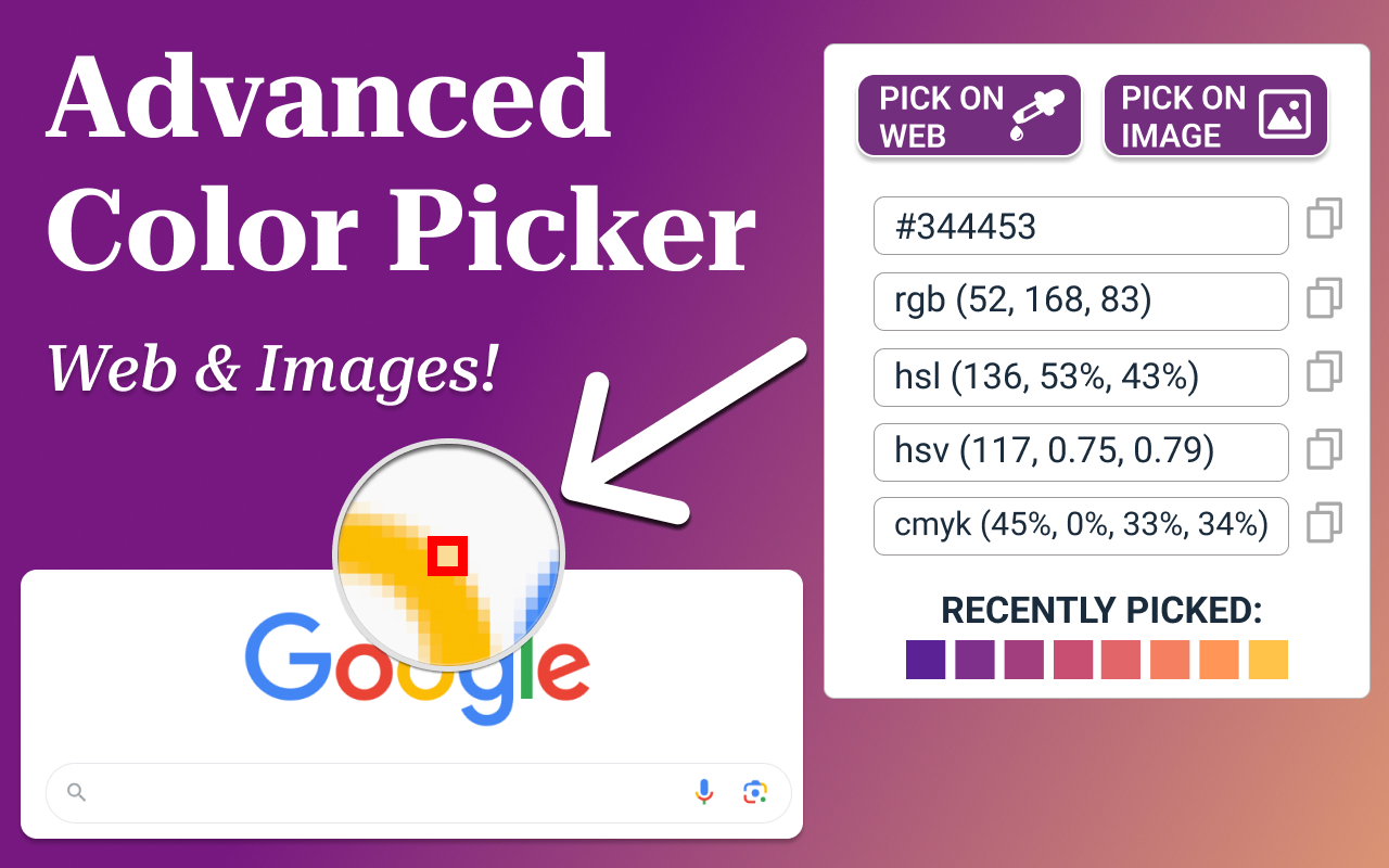 从图片中选取颜色