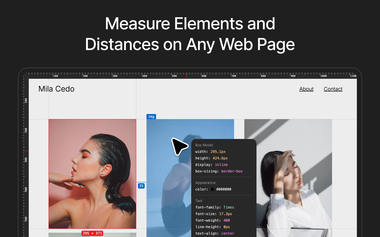 Screen Ruler - Measure The Web