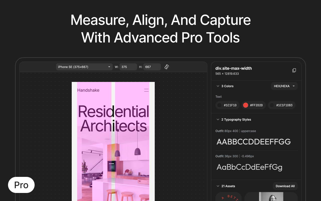 Screen Ruler - Measure The Web