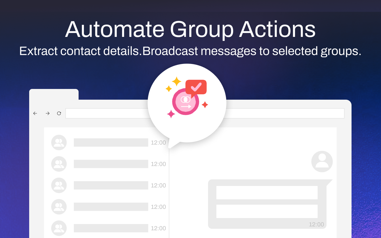 WhatsApp 群组采集器 - 加入、发送和联系人保存 | WASBB.COM