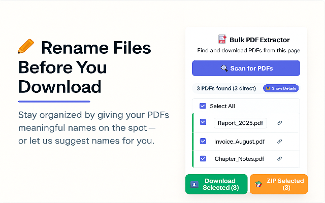 Bulk PDF Extractor