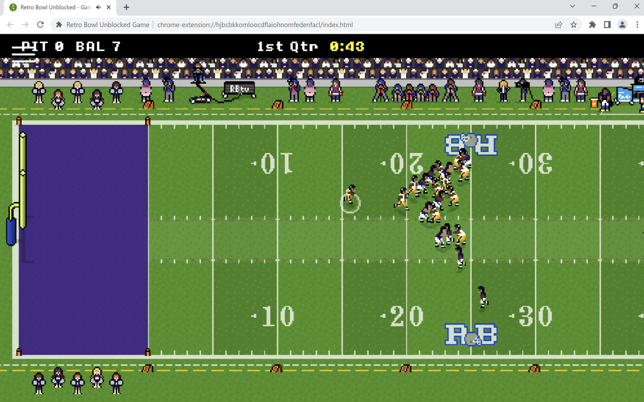 Retro Bowl Unblocked Game