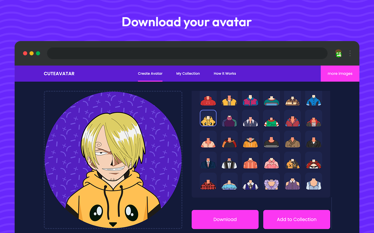 可愛的頭像 - 頭像製造商