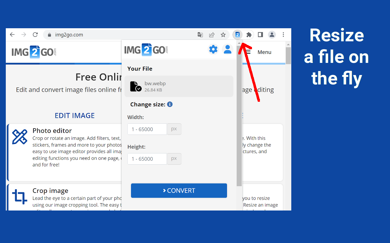 在线图像编辑器(img2go.com)