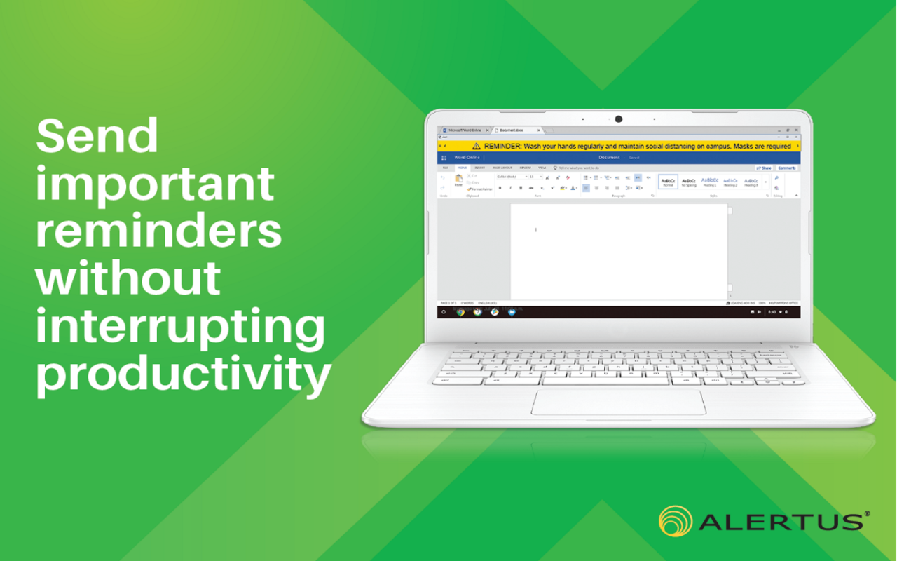 Alertus Desktop for Chrome