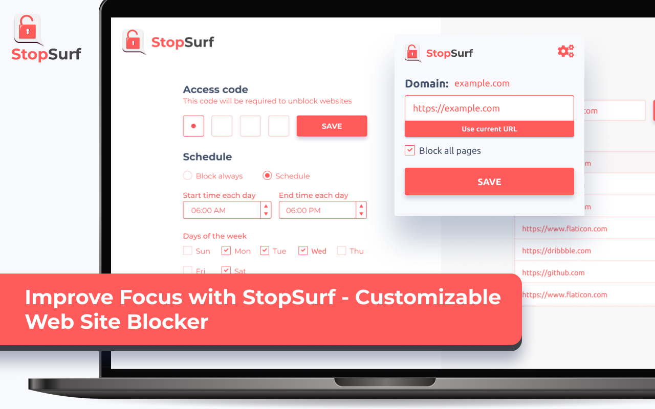 StopSurf 阻止网页