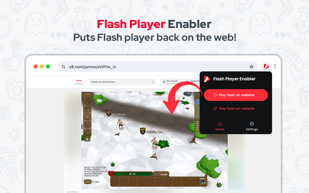 Flash Player - 玩 Flash 遊戲