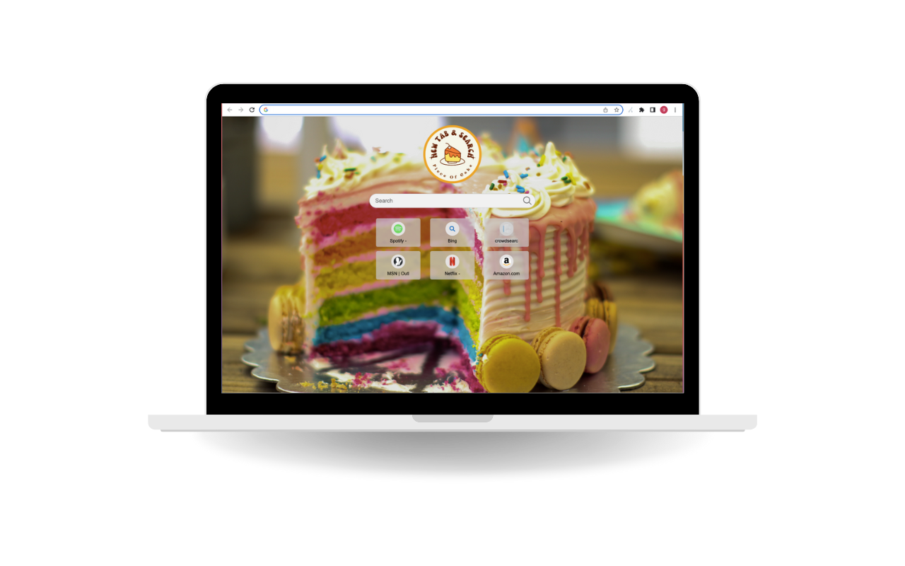 Piece of Cake New Tab & Search