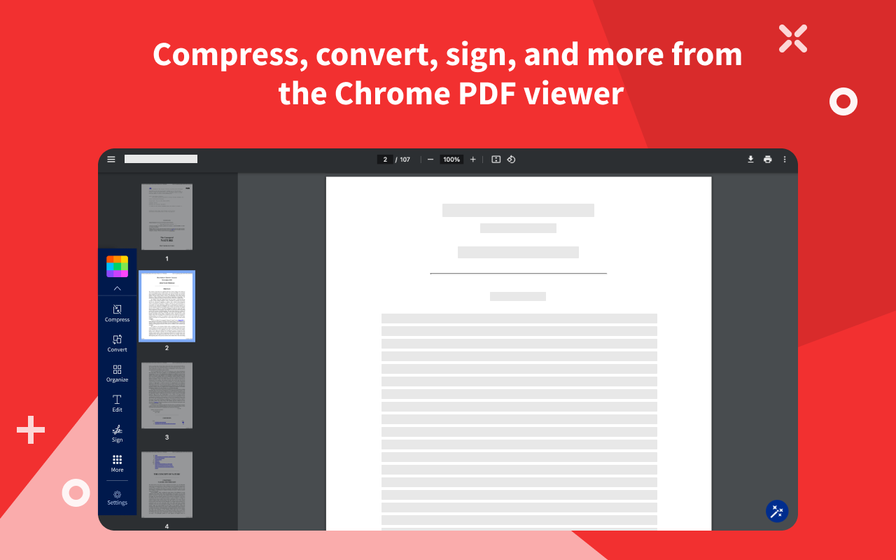 Smallpdf - 编辑、转换、压缩 PDF 文件并 AI 生成 PDF 摘要