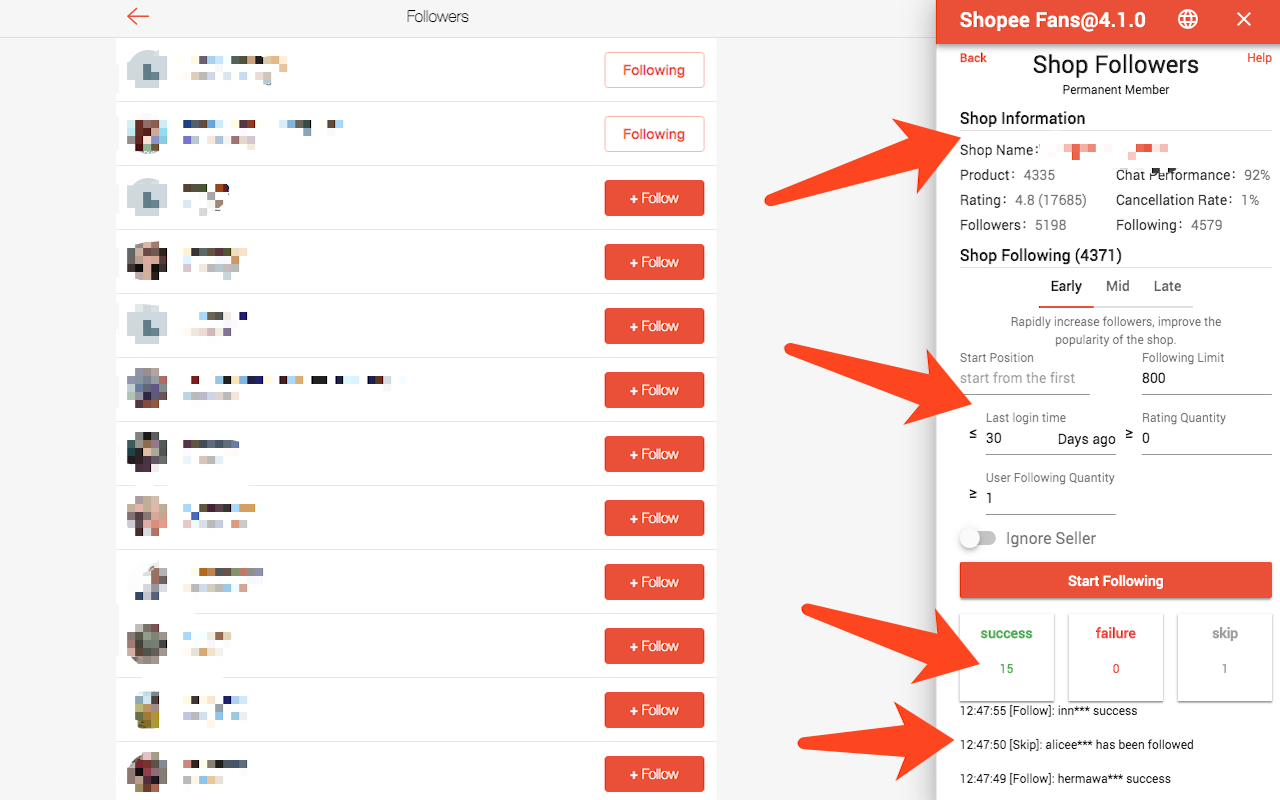 Shopee Fans - 虾皮卖家助手