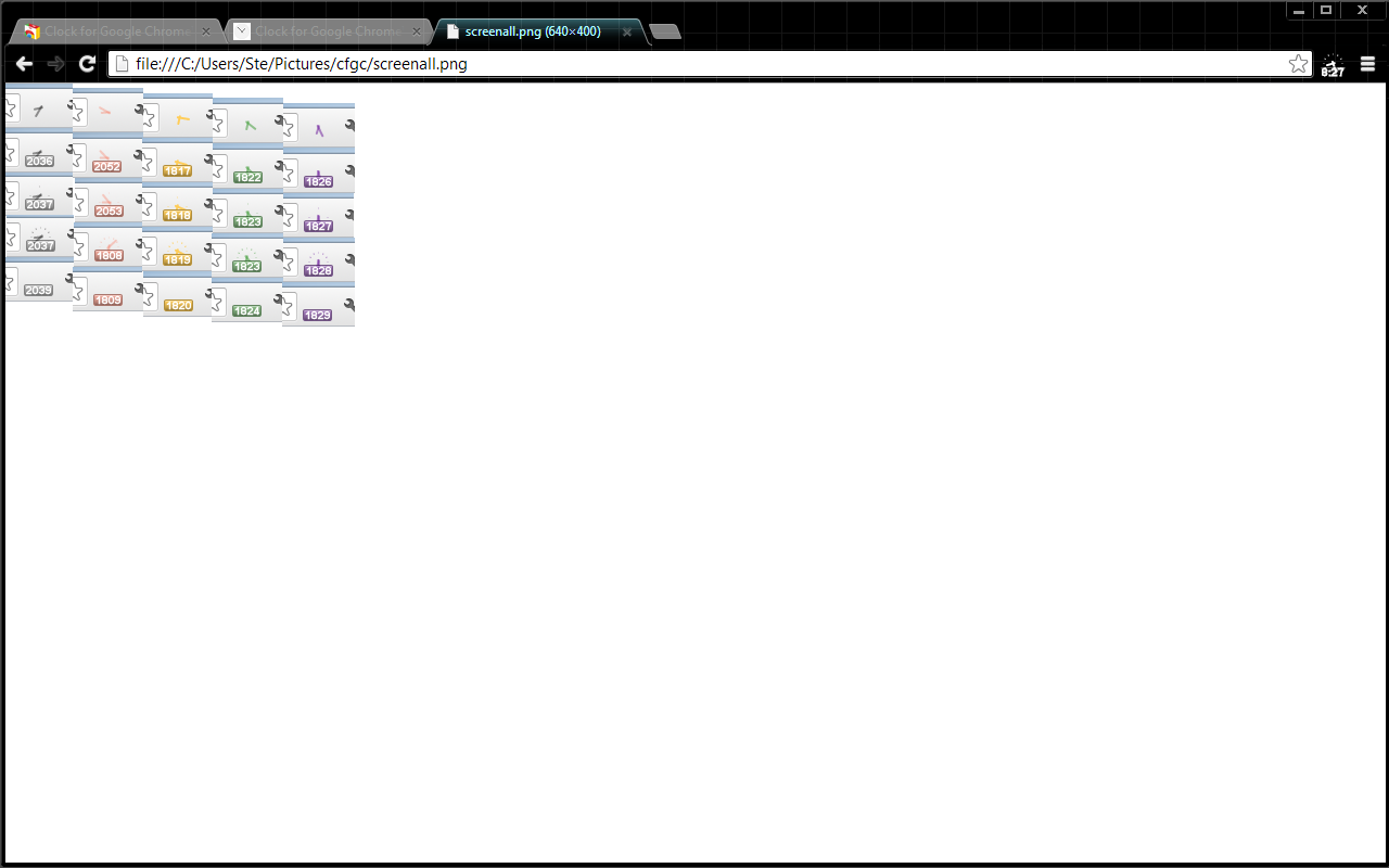 Clock for Google Chrome™