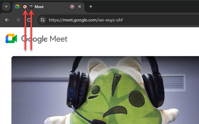 Google Meet Auto Disable Mic/Cam