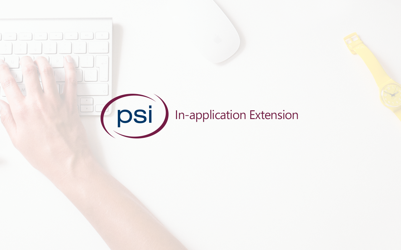 PSI In-application Extension
