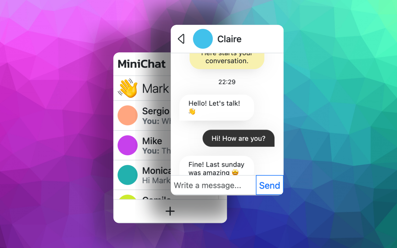 MiniChat - Chat with friends easily.