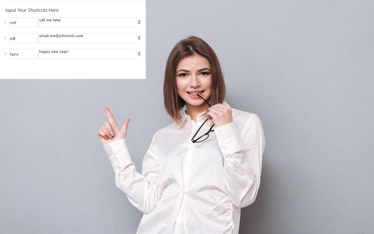 免费的Google Chrome™自动文本扩展器